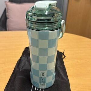 NEW Seafoam checkered multi-shaker Brumate